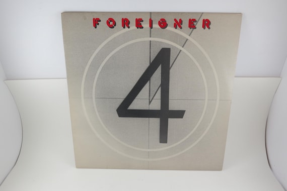 Vintage 1981 Vinyl LP Record Foreigner 4 Four Excellent Condition