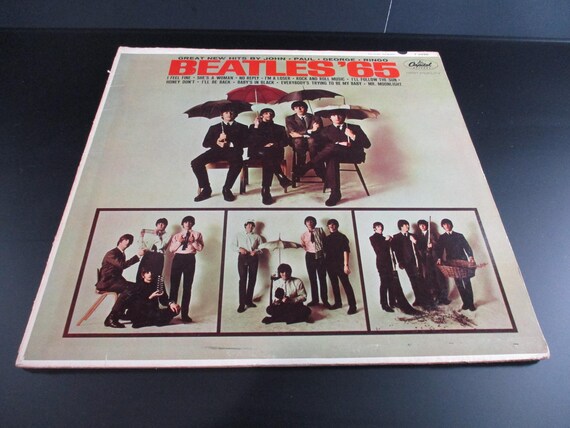 Vintage 1964 Vinyl LP Record Beatles 65 The Beatles Very Good Condition Mono Version 69347