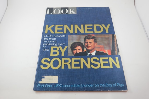 Vintage Look Magazine, August 10, 1965: Kennedy by Sorensen