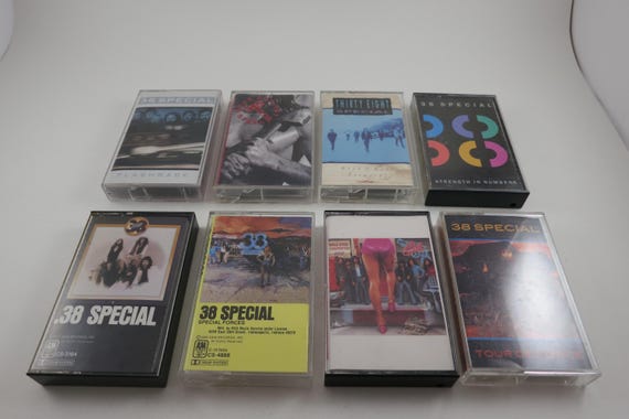 Vintage 1980's 38 Special Cassette Tapes Excellent Condition Flashback Greatest Bone Against Steel Special Forces Sold Individually