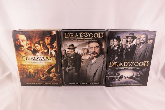 Deadwood DVD Box Sets Complete Series Seasons 1-3