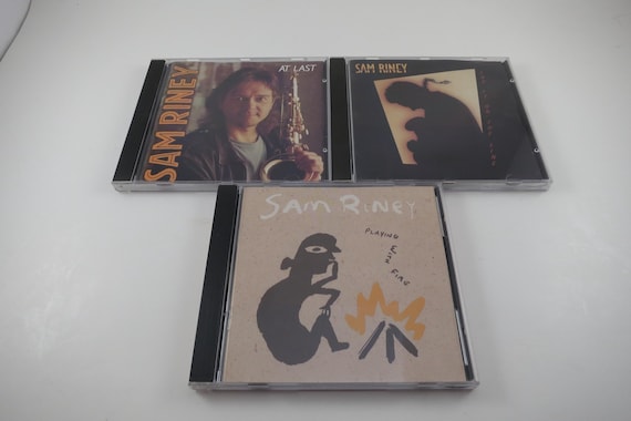 Sam Riney Jazz CDs: At Last, Lay It On The Line, Playing With Fire