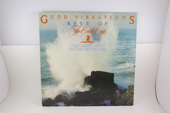 Vintage 1975 The Beach Boys 'Good Vibrations' LP Record