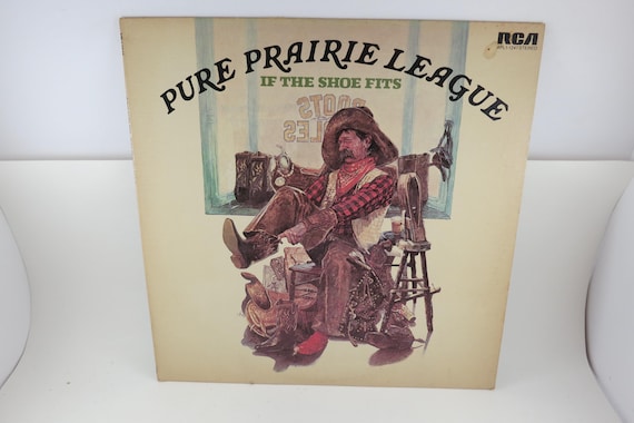 Vintage 1976 Vinyl Record: Pure Prairie League - If The Shoe Fits