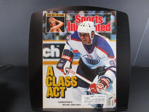 Vintage May 30, 1988 Sports Illustrated Magazine Waybe Gretzky NHL Hockey A Class Act Excellent Condition