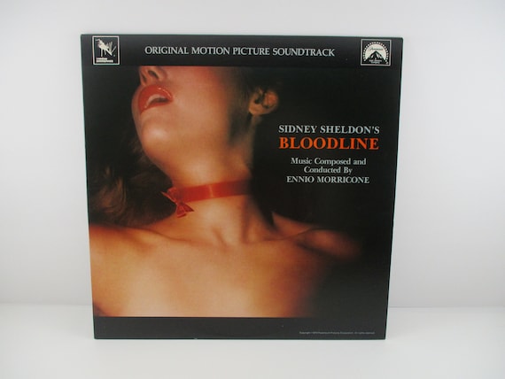 Vintage 1980 Vinyl LP Record Bloodline Original Motion Picture Soundtrack Near Mint Condition Ennio Morricone 64940