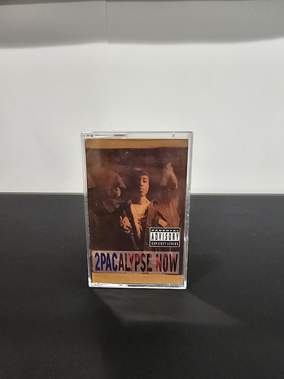 Vintage 1991 Cassette Tape 2Pac 2PACALYPSE Now Original Pressing 2-Pac Shakur Rare Like New Condition