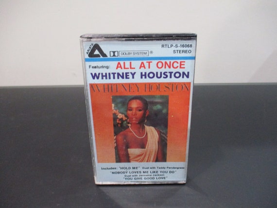 Vintage 1985 Cassette Tape Whitney Houston Self Titled Philippines Pressing Excellent Condition