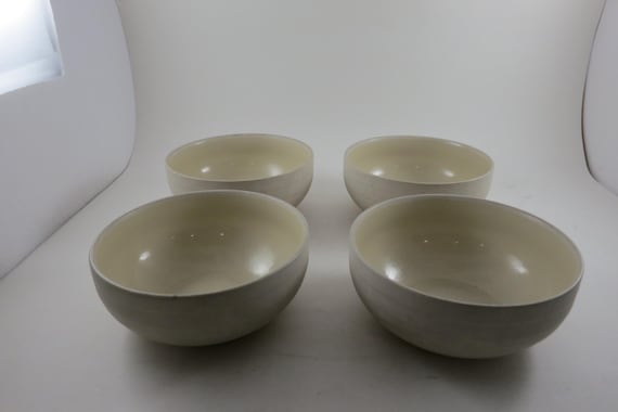 Vintage Hornsea Pottery Cereal Bowls, England, Set of 4