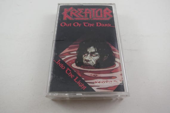 1988 Cassette Tape Out of the Dark Into the Light Kreator Thrash Rock