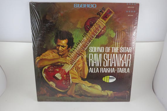 1967 Vinyl LP Record Ravi Shankar Sound of the Sitar India's Master Musician Sitar Excellent Condition In Shrink 72194