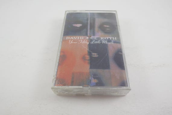 Vintage 1994 Cassette Tape Your Filthy Little Mouth David Lee Roth Still Factory Sealed