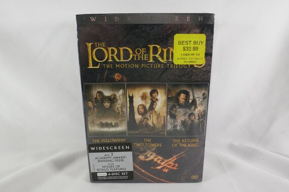 The Lord of the Rings Trilogy Widescreen New Sealed 6-Disc Mint Still Factory Sealed