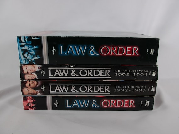 Law & Order Original Series DVD Box Sets Seasons 1-4 Complete