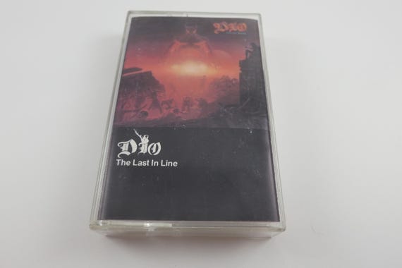 Vintage 1984 Cassette Tape The Last In Line Dio Excellent Condition