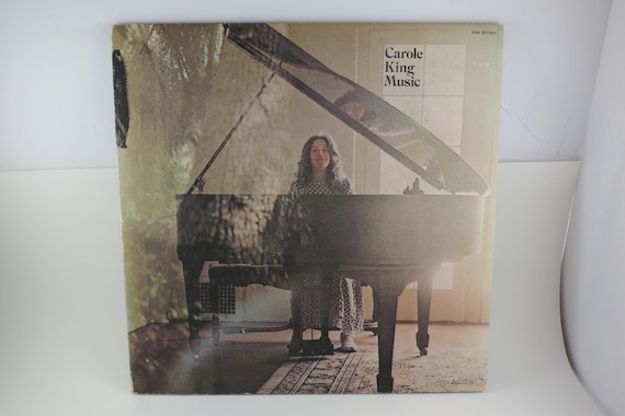 Vintage 1972 Carole King Vinyl LP Record - Music Album