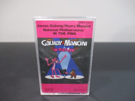Vintage 1984 Cassette Tape In The Pink (Panther) James Galway Henry Mancini Rare Australia Pressing Soundtrack