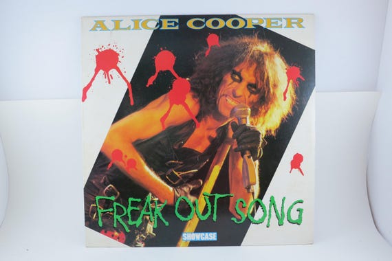 Alice Cooper - Freak Out Song Vinyl LP - 1985 UK Pressing