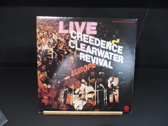 1973 Vinyl LP Record Creedence Clearwater Revival Live in Europe Near Mint Condition 67924