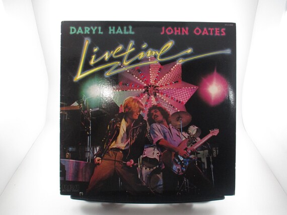 Vintage 1978 Vinyl LP Record Live Line Hall & Oates Excellent Condition 65355