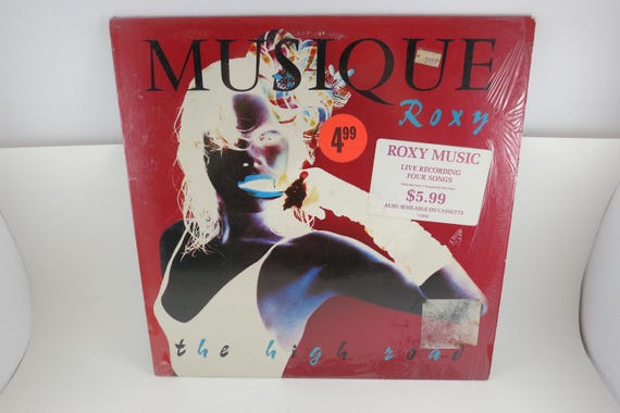 1984 Vinyl LP Record The High Road Roxy Music Excellent Condition In Shrink