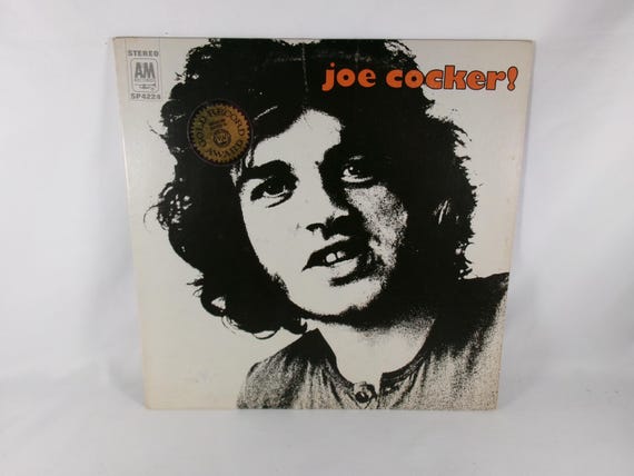 1969 Joe Cocker Vinyl LP Record Self-Titled Album EX