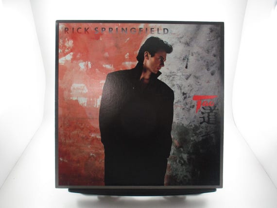 Vintage 1985 Vinyl LP Record Rick Springfield Tao Near Mint Condition 65442