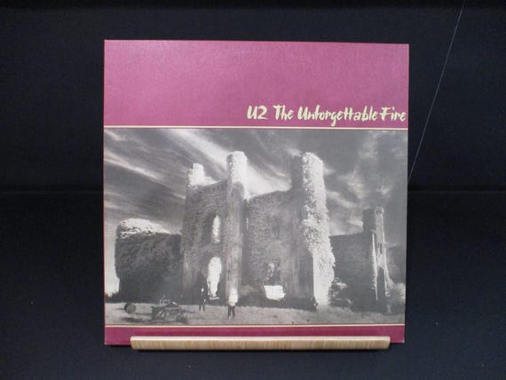 Vintage 1984 Vinyl LP Record U2 The Unforgettable Fire Excellent Condition 67764