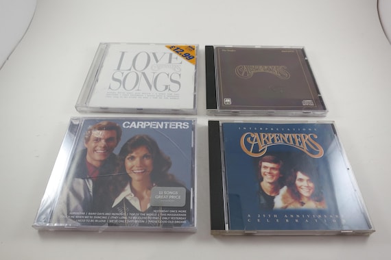 CD 1990's Carpenter's CD's Interpretations Love Songs The Singles Sold Individually