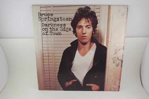 Vintage 1978 Vinyl LP Record Bruce Springsteen Darkness on the Edge of Town Excellent Condition