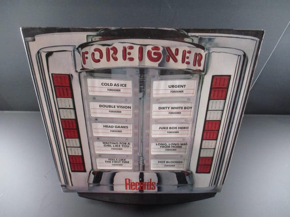 Vintage 1982 Vinyl LP Record Foreigner Records Excellent Condition 69081