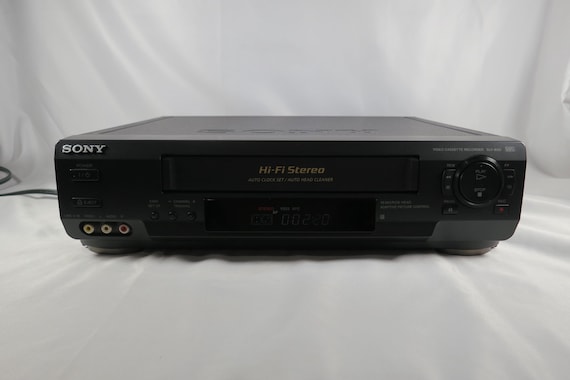 Sony SLV-N50 Hi-Fi Stereo VCR Plus Video Cassette Recorder Original Manual