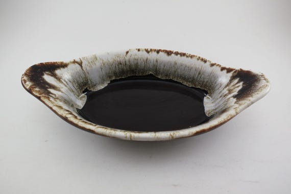 Vintage Pfaltzgraff Brown Drip 9 3/4 Inch Au Gratin Dish