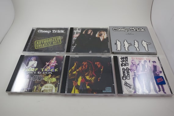 CD 1990's Cheap Trick CD's Silver At Budokan Lap of Luxury Greatest Hits Sold Individually