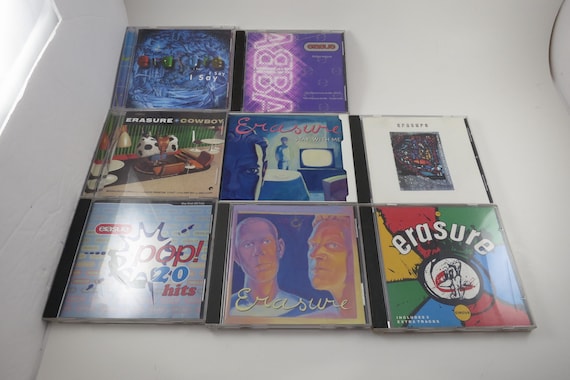 Vintage 1990s Erasure CD's: