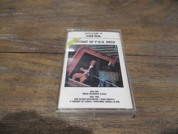 Vintage 1980's P.D.Q. Bach Cassette Tapes Classical Portrait of P.D.Q. Bach Sold Individually