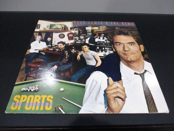 Vintage 1983 Vinyl LP Record Huey Lewis and The News Sports Excellent Condition 64616