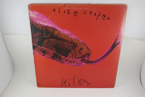 1971 Vinyl LP Record Alice Cooper Killer Excellent Condition Green Label with Original Detachable 1972 Calendar 72399