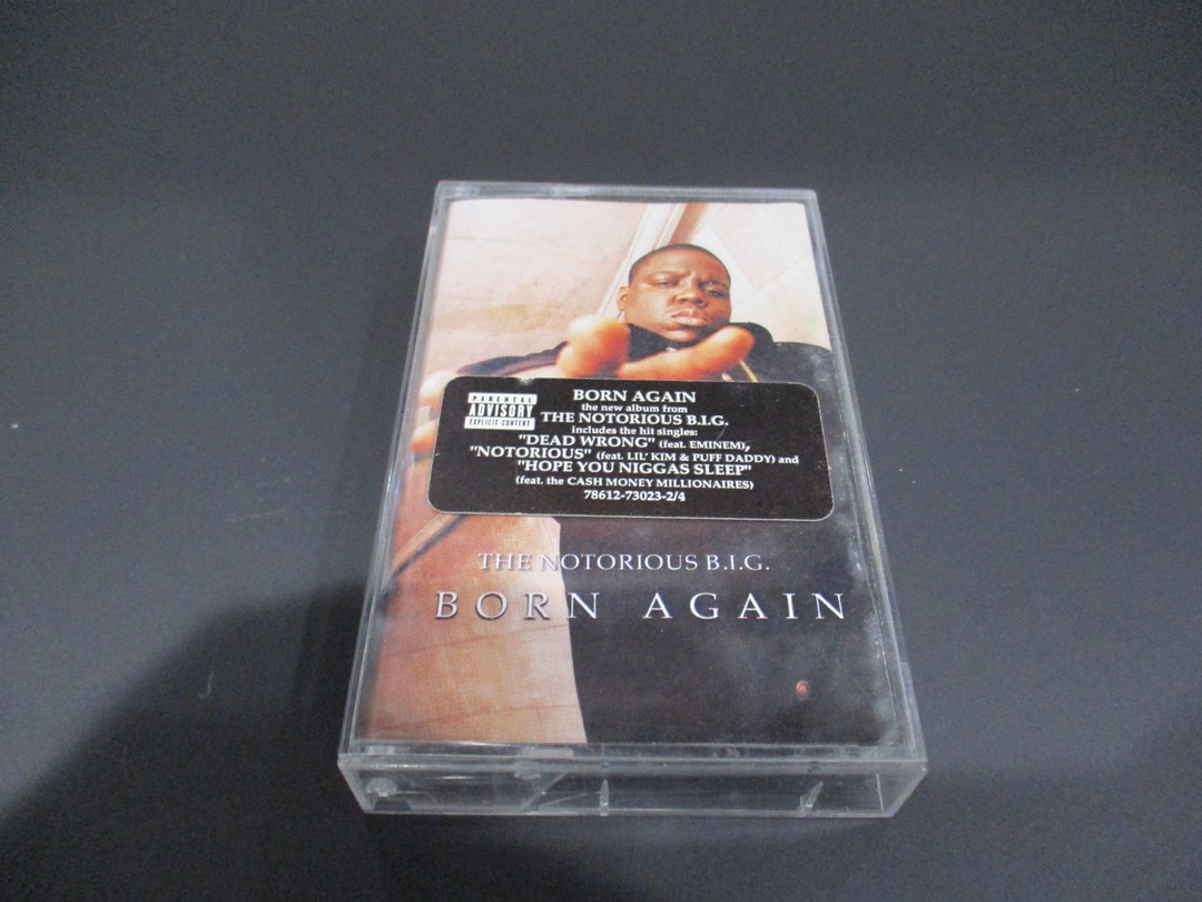 Vintage 1999 Cassette Tape Born Again the Notorious B.I.G. Etsy