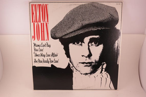 Vintage 1979 Elton John Vinyl EP: The Thom Bell Sessions Promo