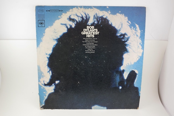 Vintage Bob Dylan's Greatest Hits Vinyl LP Record - 1972 EX