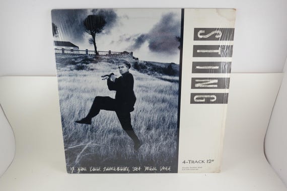 1985 Vinyl EP Record If You Love Somebody Set Them Free Sting Excellent Condition 72199
