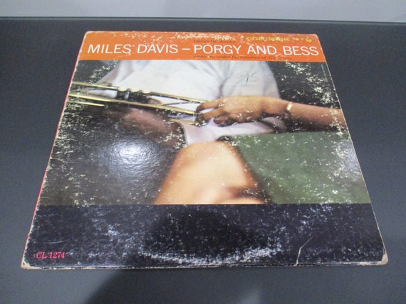 Vintage 1963 Vinyl LP Record Porgy and Bess Miles Davis 2 Eye Mono Pressing Excellent Condition 60632