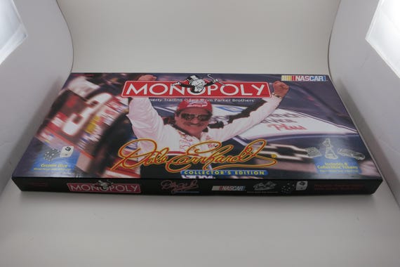 2000 Board Game Monopoly Dale Earnhardt Special Collectors Edition 100% Complete Sealed Contents The Intimidator