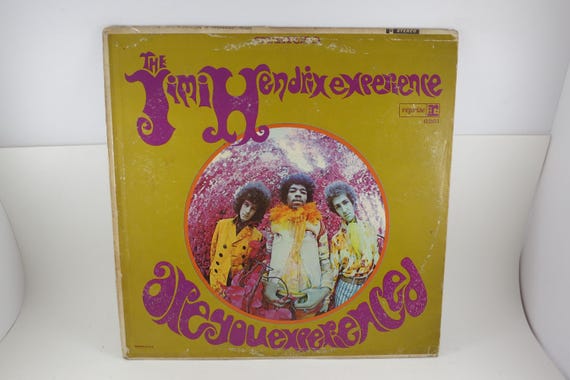 Vintage 1967 Vinyl LP Record Jimi Hendrix Are You Experienced Very Good Condition First Pressing Tri Color Label 71754
