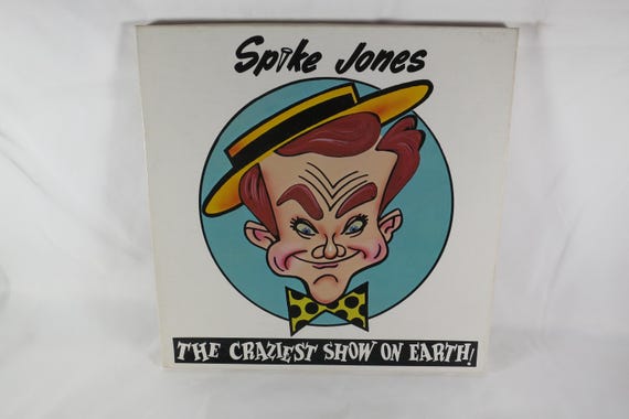 Vintage 1977 Jazz Vinyl LP Box Set Spike Jones The Craziest Show On Earth EX+