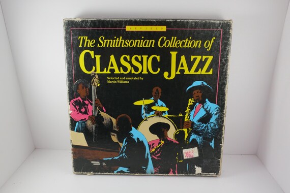 Vintage 1987 Vinyl LP 7 Record Jazz Box Set The Smithsonian Collection of Classic Jazz  Revised Near Mint Condition 71094