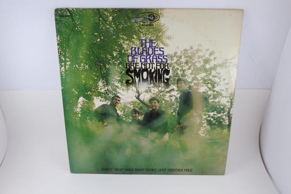 Rare 1967 Vinyl LP Record The Blades of Grass Are Not For Smoking Psychedelic Rock