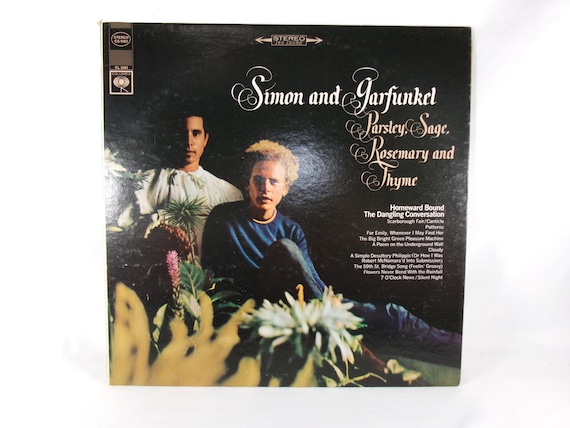 1966 Vinyl LP Record Simon and Garfunkel Parsley Sage Rosemary and Thyme EX