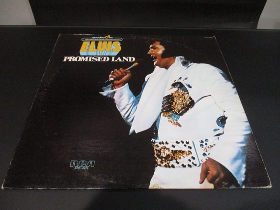 Vintage 1975 Vinyl LP Record Elvis Presley Promised Land Excellent Condition Rare Quadraphonic Quadra Disc Pressing 67398
